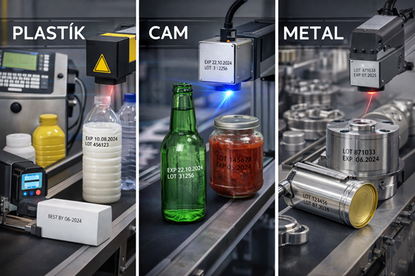 Plastik, Cam ve Metal Yüzeylerde Markalama Teknikleri